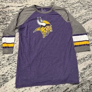 Nike Women’s Minnesota Vikings Baseball T-Shirt
